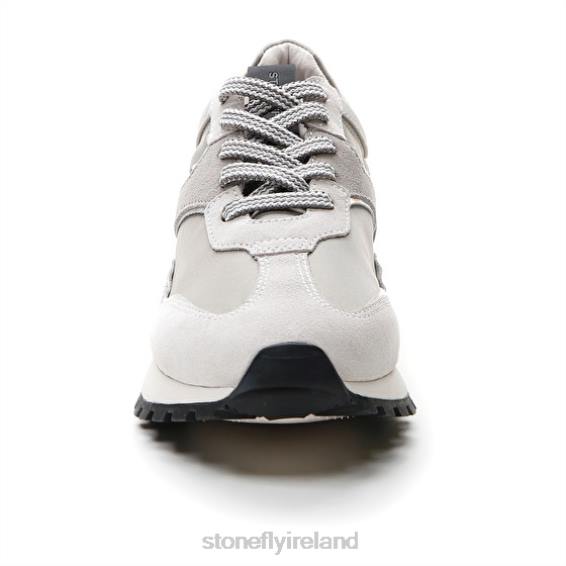 B6RB39 SIMPLY LADY 4 VELOUR/TEXTILE Glacier Gray Stonefly Women Shoes