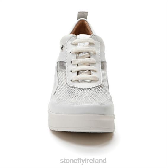 B6RB46 CREAM 45 NAPPA LTH/TEXTILE White Stonefly Women Shoes