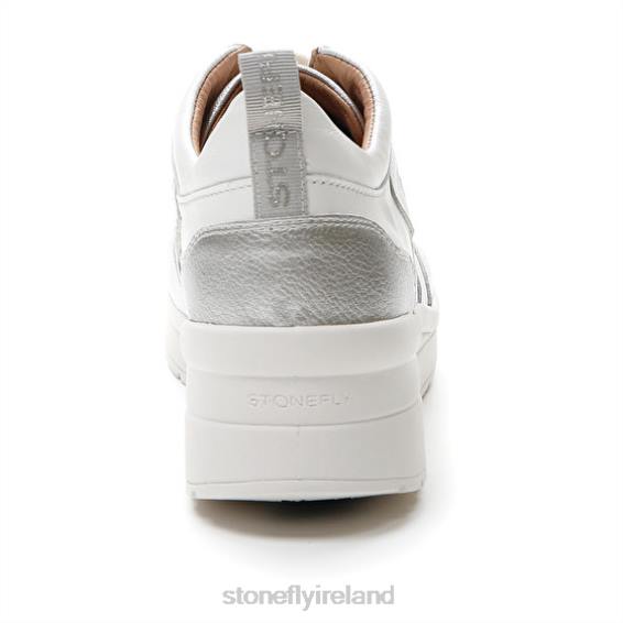 B6RB46 CREAM 45 NAPPA LTH/TEXTILE White Stonefly Women Shoes