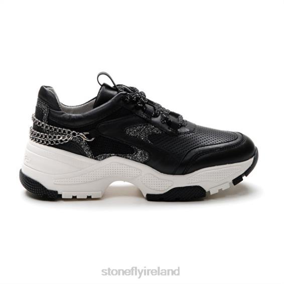 B6RB51 FUTURA 12 NAPPA LTH/MESH Black Stonefly Women Shoes