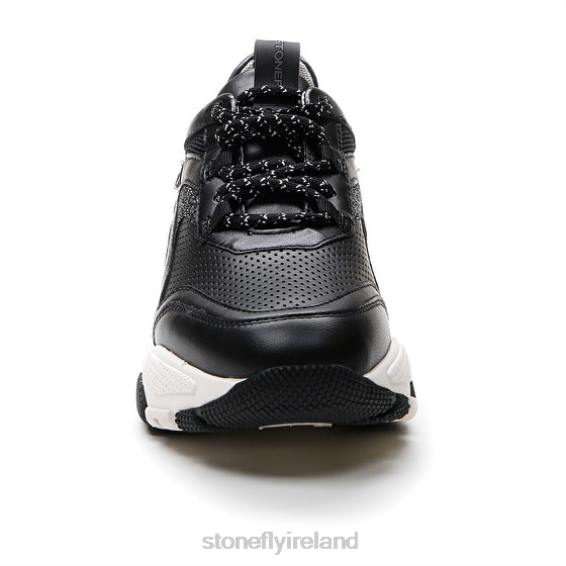 B6RB51 FUTURA 12 NAPPA LTH/MESH Black Stonefly Women Shoes