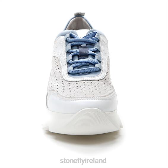 B6RB54 SPOCK 36 NAPPA LTH/VELOUR Blue Stonefly Women Shoes