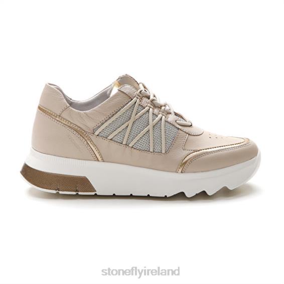 B6RB57 SPOCK 34 NAPPA TH/TEXTILE Light Khaki Stonefly Women Shoes