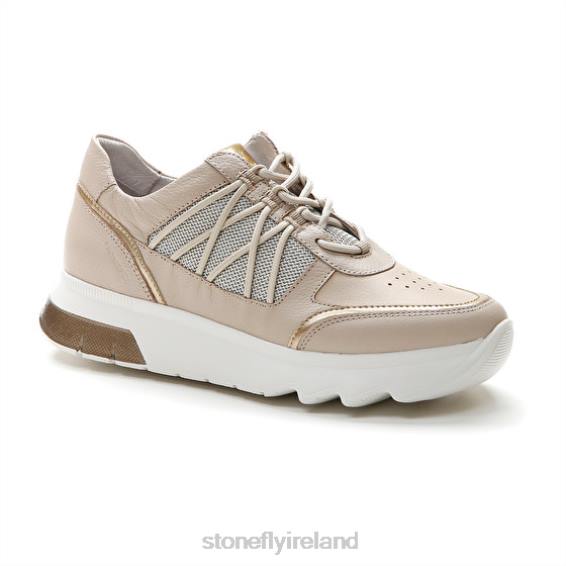 B6RB57 SPOCK 34 NAPPA TH/TEXTILE Light Khaki Stonefly Women Shoes