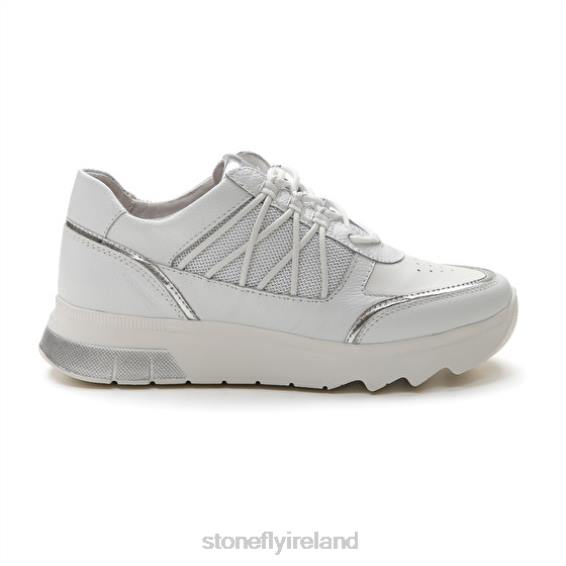 B6RB58 SPOCK 34 NAPPA LTH/TEXTILE White Stonefly Women Shoes
