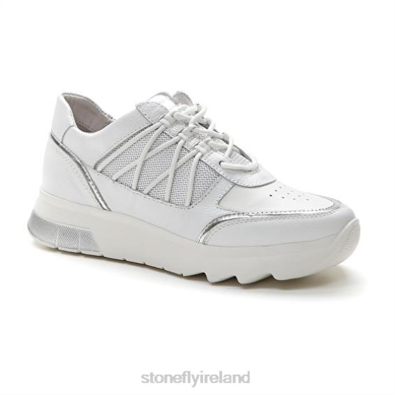 B6RB58 SPOCK 34 NAPPA LTH/TEXTILE White Stonefly Women Shoes