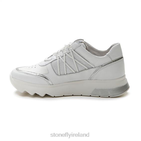 B6RB58 SPOCK 34 NAPPA LTH/TEXTILE White Stonefly Women Shoes