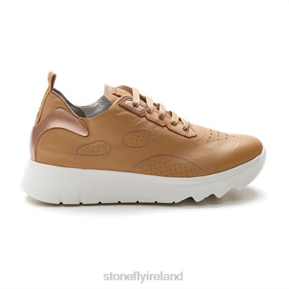 B6RB63 SPOCK 35 NAPPA LTH Light Brown Stonefly Women Shoes