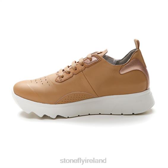 B6RB63 SPOCK 35 NAPPA LTH Light Brown Stonefly Women Shoes