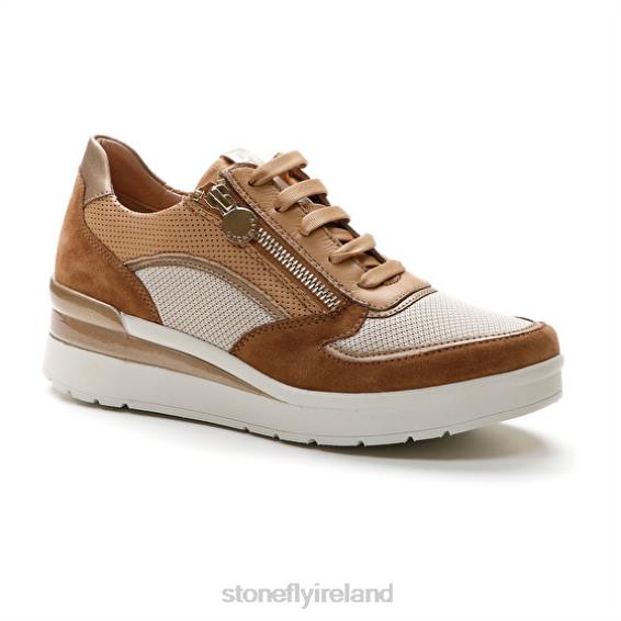 B6RB87 CREAM 40 VELOUR/TEXTILE/NAPPA LTH 220 Stonefly Women Shoes