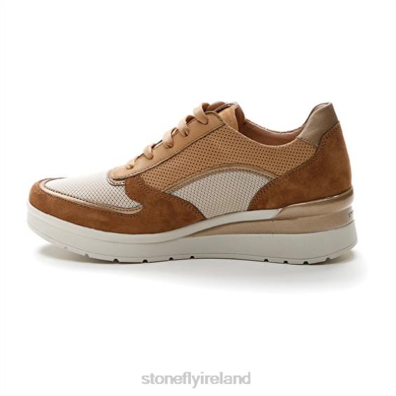 B6RB87 CREAM 40 VELOUR/TEXTILE/NAPPA LTH 220 Stonefly Women Shoes