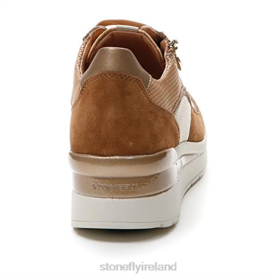 B6RB87 CREAM 40 VELOUR/TEXTILE/NAPPA LTH 220 Stonefly Women Shoes